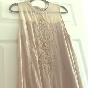 Blush Beaded Blouse (say that ten times fast)